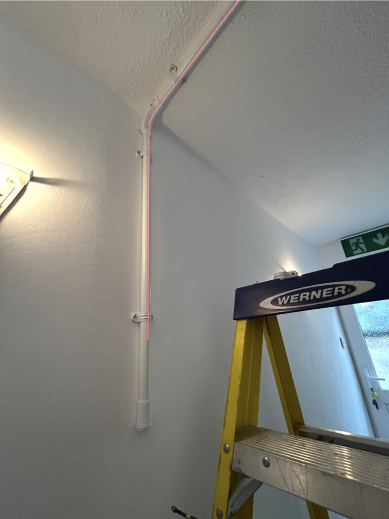 Fire alarm installation