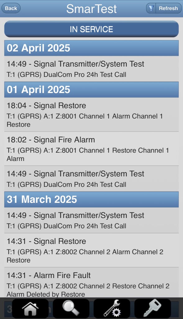 Fire alarm & secruity monitoring